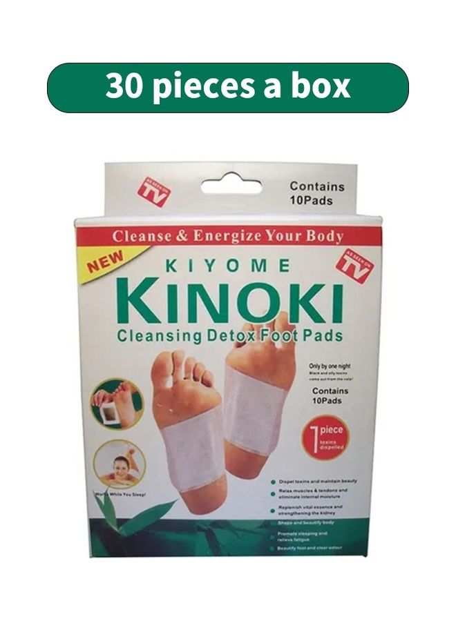 Kinoki 30 Pieces Cleaninsing Detox Foot Pads - Image 4
