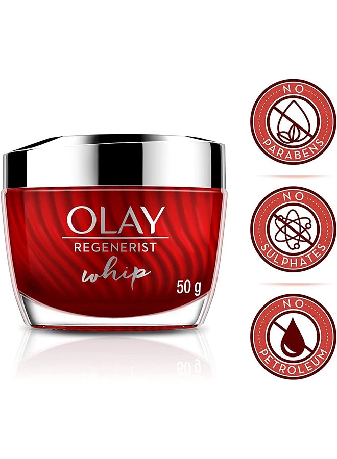 Olay Regenerist Whip Lightweight Face Moisturizer Without Greasiness 50grams - Image 3