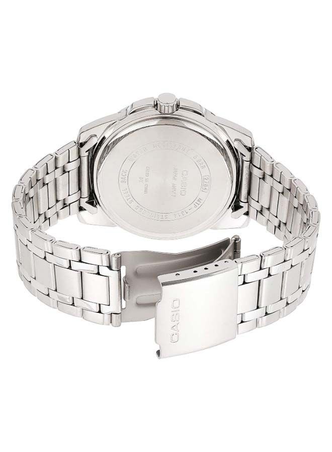 CASIO Men's Stainless Steel Analog Watch MTP-1314D-2A - 38 mm - Silver - Image 2