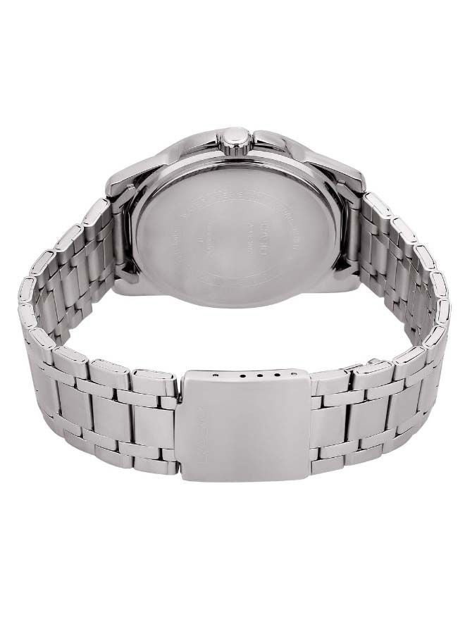 CASIO Men's Stainless Steel Analog Watch MTP-1314D-2A - 38 mm - Silver - Image 3