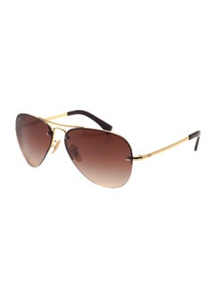 UV Protection Aviator Sunglasses - RB3449-001/13 - Lens Size: 59 mm - Gold - v1665065922/N26678313A_5