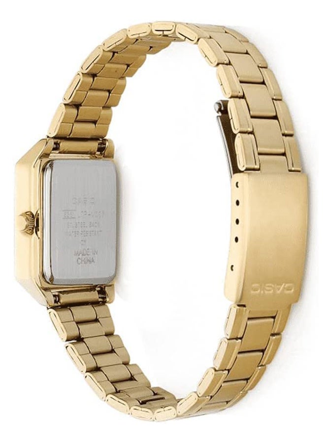 CASIO - Women's Stainless Steel Analog Wrist Watch LTP-V007G-9BUDF - 33 mm - Gold - Image 1