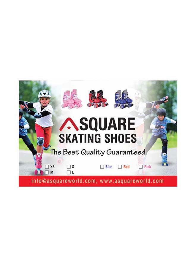 Asquare Kids Unisex Four Wheel Roller Skating Shoes S (31-34)cm S (31-34)cm  - Image 2