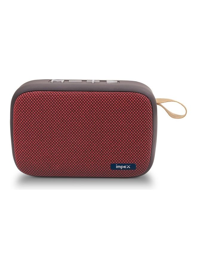 Impex 3.0W Bluetooth Speaker Blue Blast Multicolour  - Image 1
