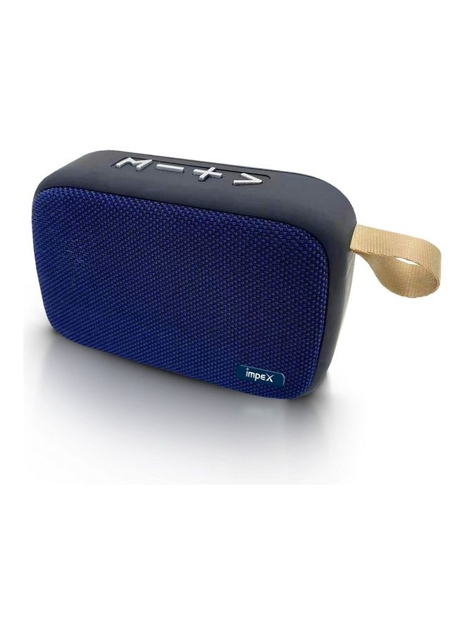 Impex 3.0W Bluetooth Speaker Blue Blast Multicolour  - Image 3