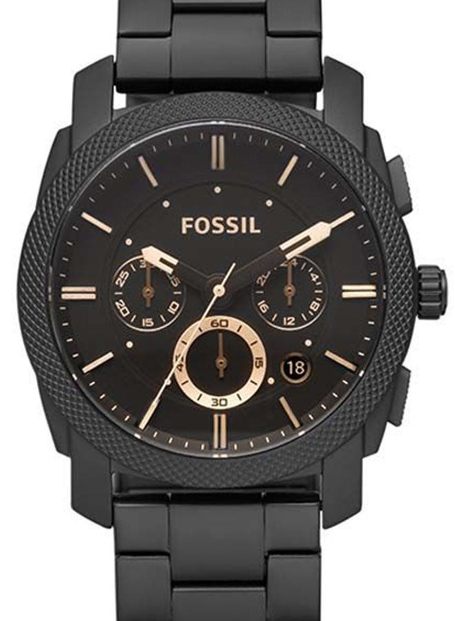 FOSSIL - Men's Stainless Steel Analog Watch FS4682 - 42 mm - Black - Image 1