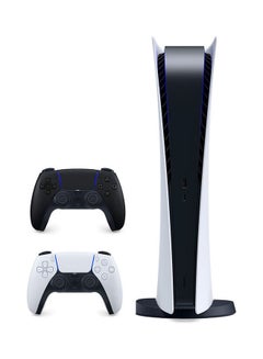 PlayStation 5 Digital Edition Console + Midnight Black DualSense Wireless Controller