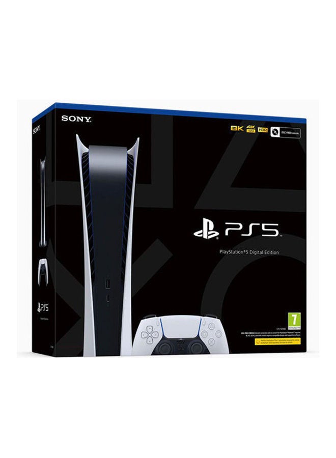 Sony - PlayStation 5 Digital Edition Console + Midnight Black DualSense Wireless Controller - Image 1