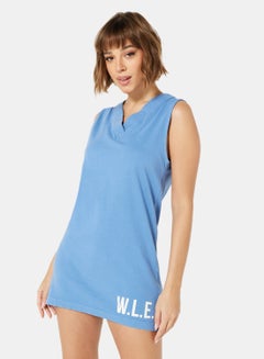 Sivvi x D'Atelier Eco-Friendly Loungewear Nightdress Light Blue  - Image 1