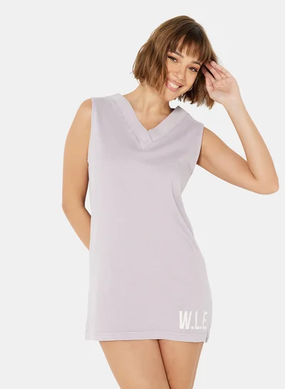 سيفي x دي‘اتيلير Eco-Friendly Loungewear Nightdress Light Purple