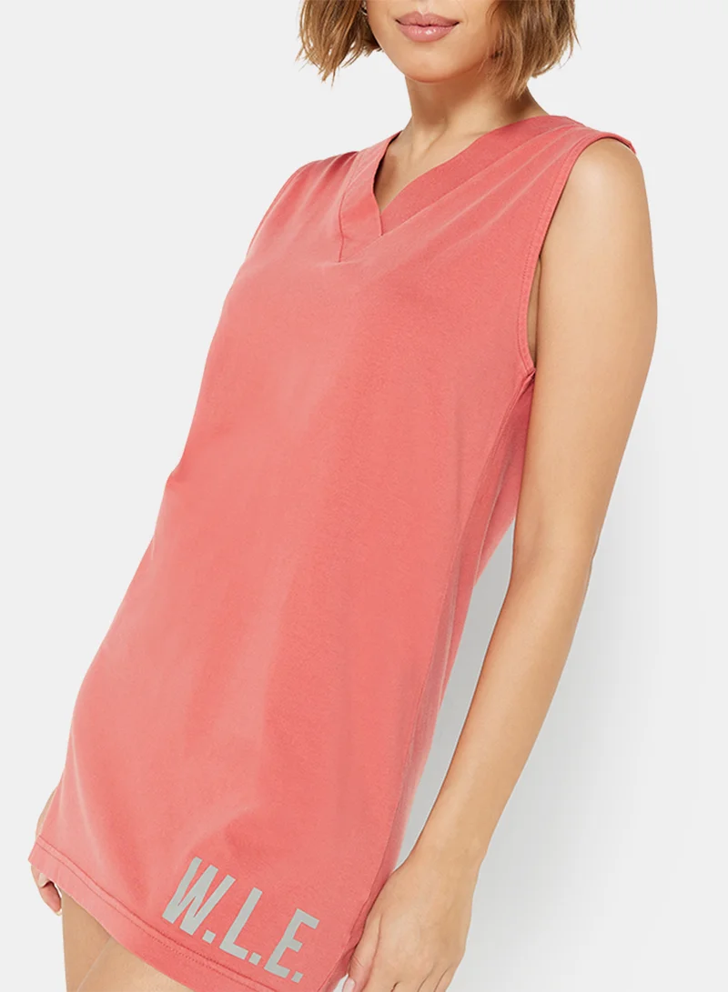 Sivvi x D'Atelier Eco-Friendly Loungewear Nightdress Coral