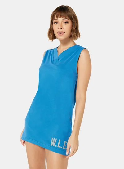 سيفي x دي‘اتيلير Eco-Friendly Loungewear Nightdress Blue