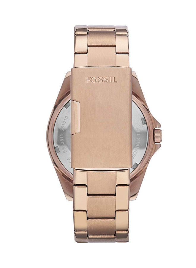 FOSSIL - Women's Stainless Steel Analog Quartz Watch ES2811 - 38 mm - Image 1