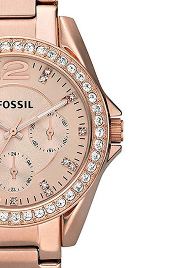 FOSSIL - Women's Stainless Steel Analog Quartz Watch ES2811 - 38 mm - Image 1