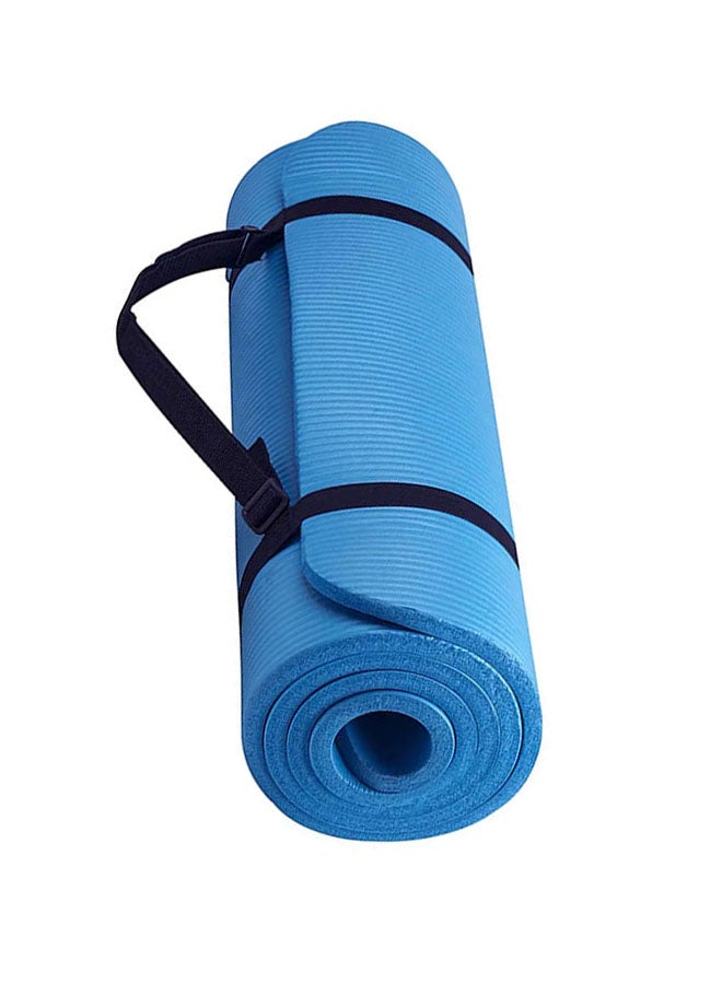 Yoga Mat Blue 62.6cm 62.6cm