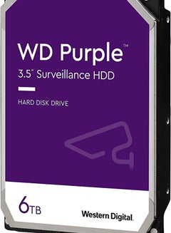 WD Internal 3.5 Sata Purple Surveillance Helium HDD 6 TB  - Image 2