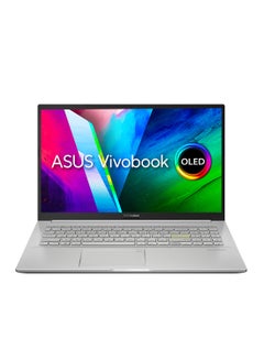 Vivobook 16X M1603QA-MB192W Slim Laptop With 16-Inch Display, AMD Ryzen 5 5600H Processor/8GB RAM/512GB SSD/Integrated Graphics/Windows 11 Home English/Arabic Transparent Sliver