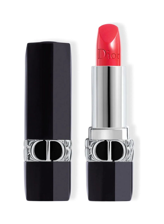 ديور أحمر شفاه بعبوة قابلة لإعادة التعبئة بمظهر غير لامع وميتاليك ومخملي من ديور 028 أكتريس - Image 1