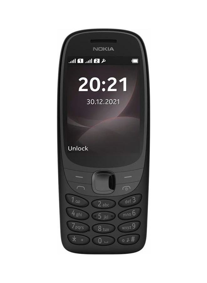 نوكيا - هاتف 6310 بذاكرة رام سعة 8 ميجابايت وذاكرة داخلية سعة 16 ميجابايت بلون أسود - Image 1