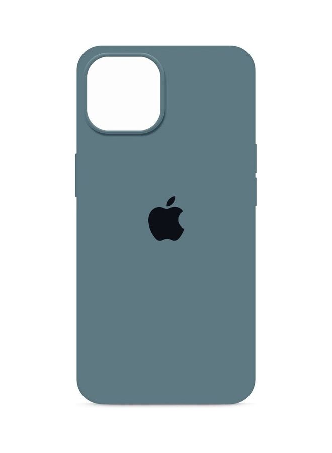 MARGOUN - Silicone Cover Liquid Gel Soft Ultra Slim Shockproof Back Case Cover Full Body Protection For Apple iPhone 14 6.1 inch Cactus Green - Image 1