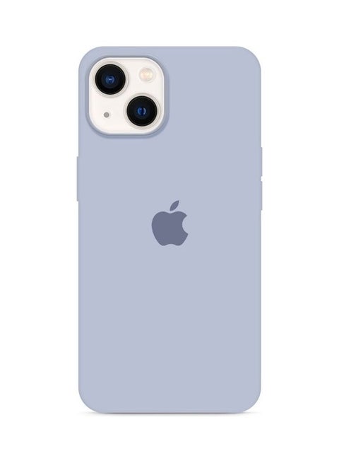 Apple iPhone 14 Case Silicone Cover Liquid Gel Soft Ultra Slim Shockproof Back Cover Full Body Protection 6.1 Inch Lilac