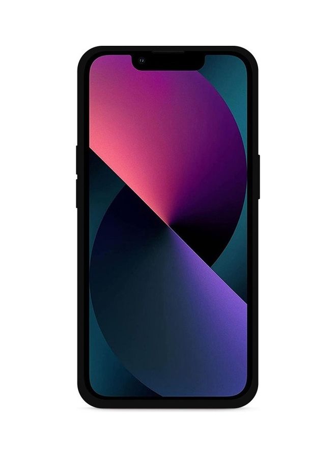 MARGOUN - Silicone Cover Liquid Gel Soft Ultra Slim Shockproof Back Case Cover Full Body Protection For Apple iPhone 14 6.1 inch Black - Image 1