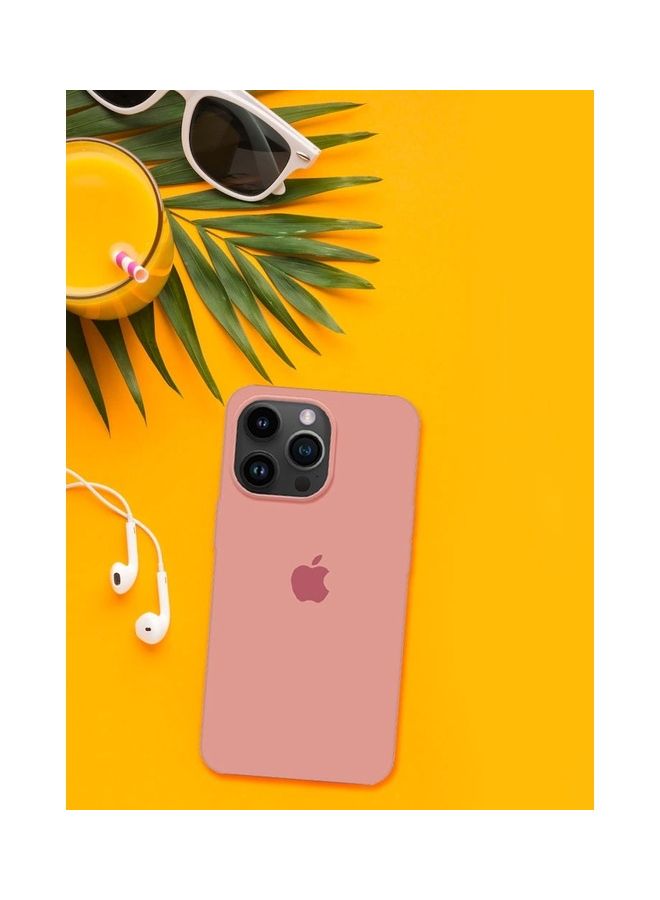 MARGOUN - Silicone Cover Liquid Gel Soft Ultra Slim Shockproof Back Case Cover Full Body Protection For Apple iPhone 14 Pro 6.1 inch Baby Pink - Image 1