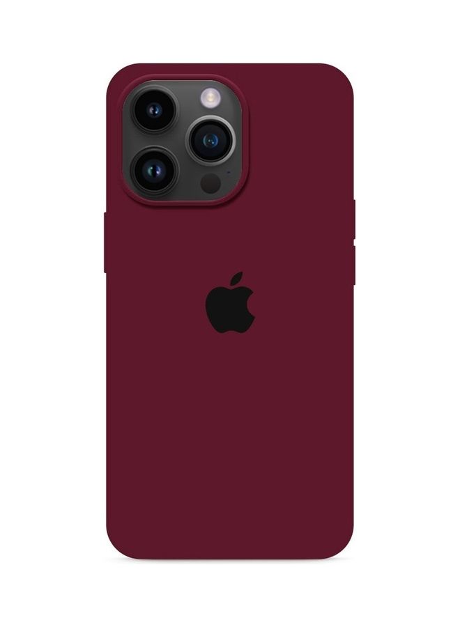 MARGOUN - Silicone Case Cover Liquid Gel Soft Ultra Slim Shockproof Back Cover Full Body Protection For Apple iPhone 14 Pro Max 6.7 inch Eggplant - Image 1