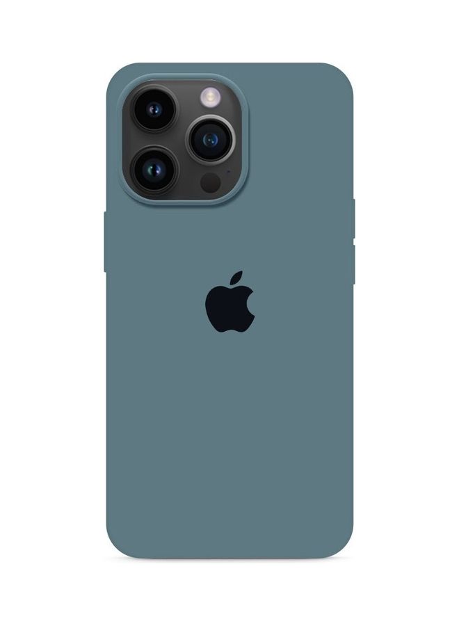 MARGOUN - Silicone Cover Liquid Gel Soft Ultra Slim Shockproof Back Case Cover Full Body Protection For Apple iPhone 14 Pro 6.1 inch Cactus Green - Image 1