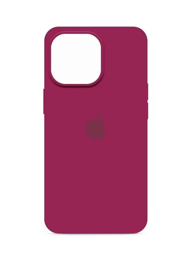 MARGOUN Silicone Cover Liquid Gel Soft Ultra Slim Shockproof Back Case Cover Full Body Protection For Apple iPhone 14 Pro 6.1 inch Maroon Maroon - Image 2