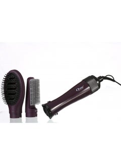 Okema Hair Styler Kit OK-2118 Wine/Grey 600grams  - Image 2