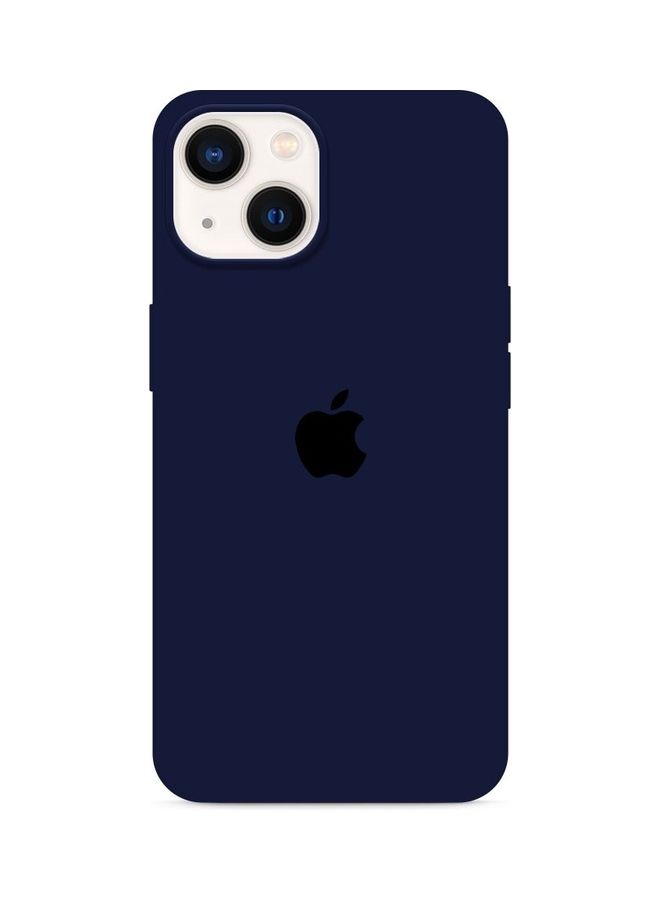 MARGOUN - Silicone Case Cover Liquid Gel Soft Ultra Slim Shockproof Back Cover Full Body Protection For Apple iPhone 14 Plus 6.7 inch Midnight Blue - Image 1