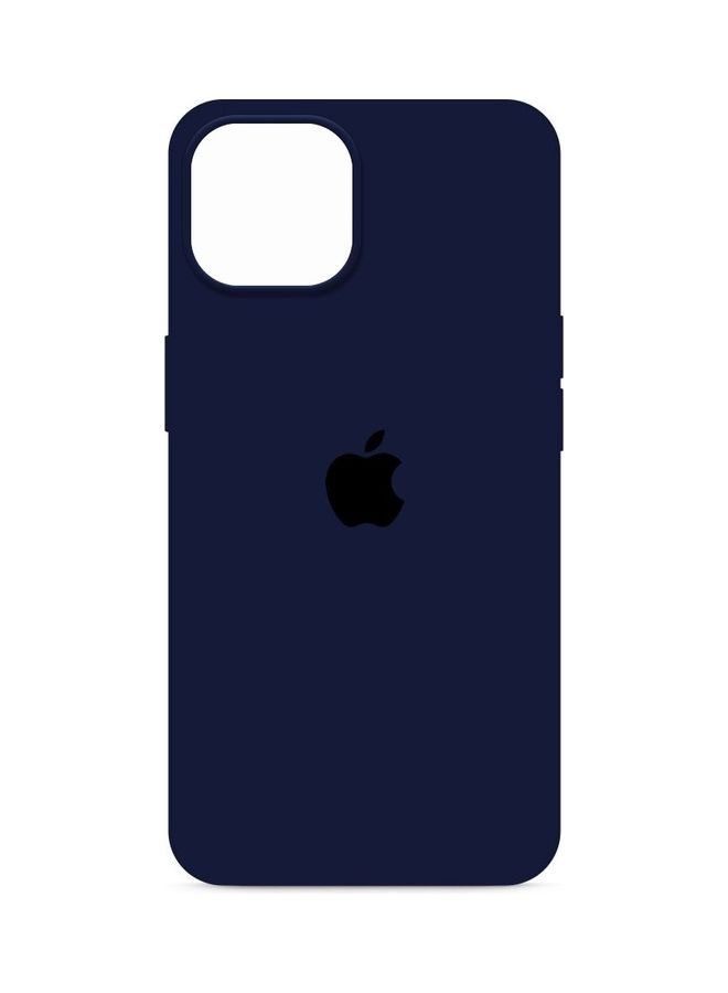 MARGOUN - Silicone Case Cover Liquid Gel Soft Ultra Slim Shockproof Back Cover Full Body Protection For Apple iPhone 14 Plus 6.7 inch Midnight Blue - Image 1