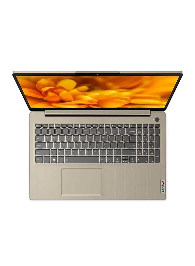 Lenovo - Ideapad 3 15Itl6 /15.6 Inch/Core I7-1165G7/8GB RAM/1TB HDD/Nvidia Geforce 2GB MX 450 DDR5 DOS English/Arabic Sand - Image 1