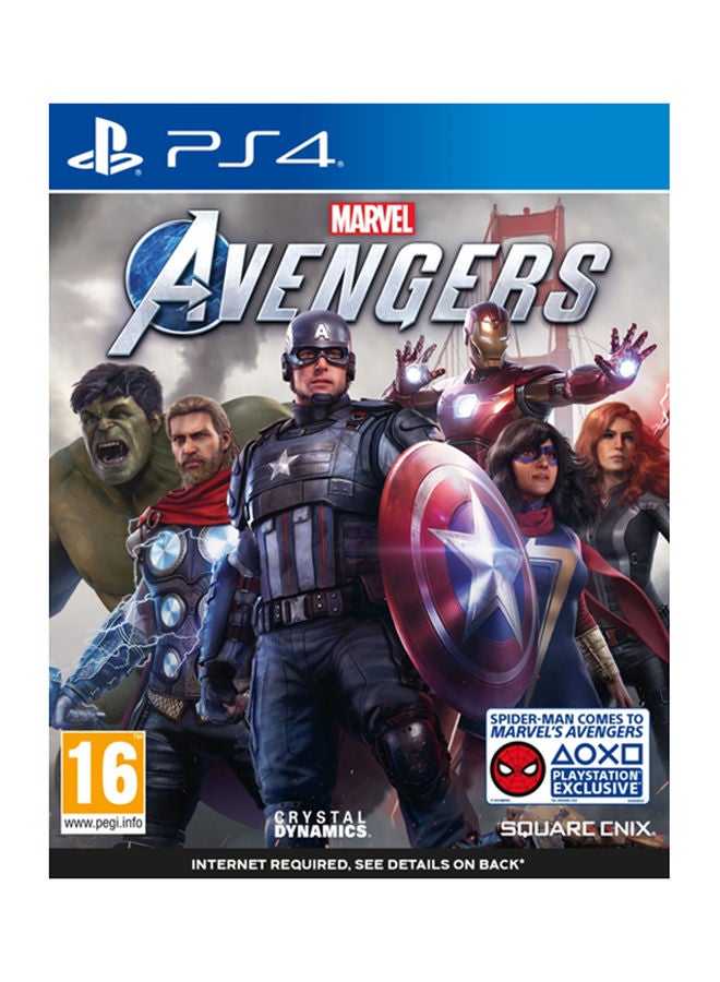 سكوير انيكس لعبة الفيديو "Marvel Avengers" - مغامرة - بلاي ستيشن 4 (PS4)  - Image 1