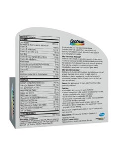 Centrum Centrum Silver With Lutein 30 Tab  - Image 4