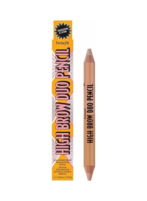 High Brow Duo Pencil Crayon Sourcils Enlumineur Double Embout Medium