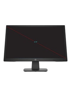 HP P22v G4 Monitor, 22" TN Display, FHD Resolution, 60Hz Refresh Rate, 5ms Response Time, 16 9 Aspect Ratio, Anti-Glare, Flicker Free, Low Blue Lights Mode BLACK  - Image 2