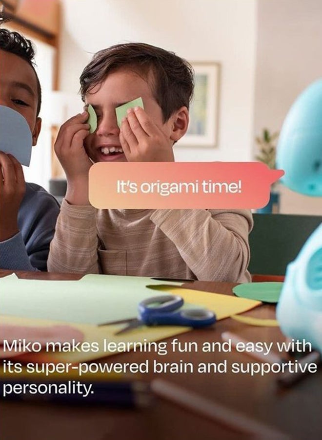 MIKO - My Companion 3 AI-Powered Smart Robot, Stem Learning And Educational, Interactive Robo With Coding Apps + Unlimited Games + Programmable, For Kids 5-10 Years Old - Image 1