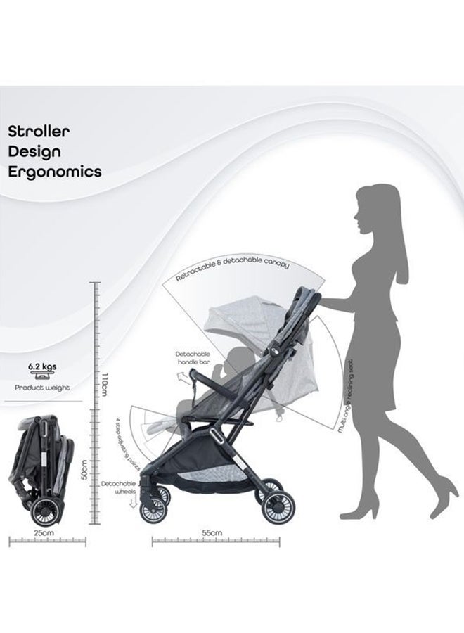 Pronto Autofold stroller -SENIOR GREY - v1665384416/N53354665A_9