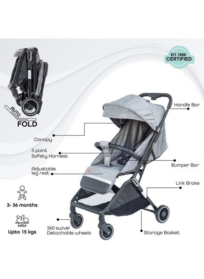 Pronto Autofold stroller -SENIOR GREY - v1665384417/N53354665A_8