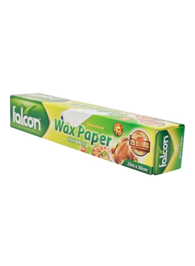 Falcon High quality Wax Paper 25 M X 30 CM Green 25meter - Image 1