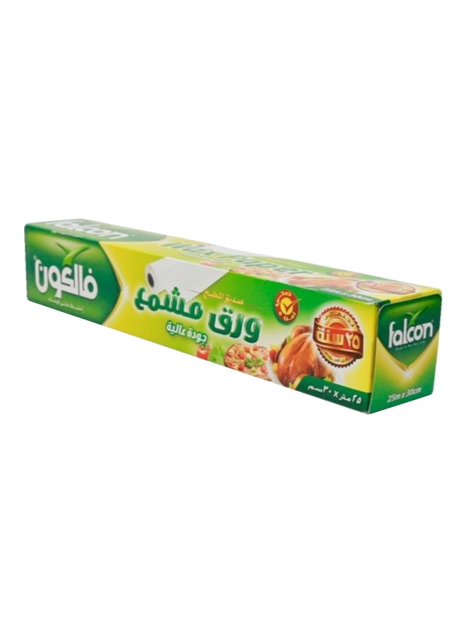 Falcon High quality Wax Paper 25 M X 30 CM Green 25meter - Image 4