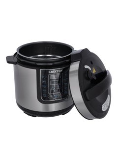 KRYPTON Electric Digital Pressure Cooker 6 L 1000 W KNPC6297 Black with Silver  - Image 3