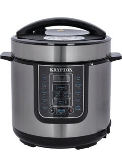 KRYPTON Electric Digital Pressure Cooker 6 L 1000 W KNPC6297 Black with Silver  - Image 1