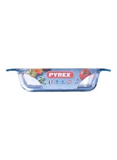 PYREX Irresistible Glass Rectangular Roaster High Resistance Oven, Freezer And Microwave Safe Clear 27x17x6cm  - Image 2