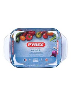 PYREX Optimum Rectangular Roaster Clear 31x20cm  - Image 3
