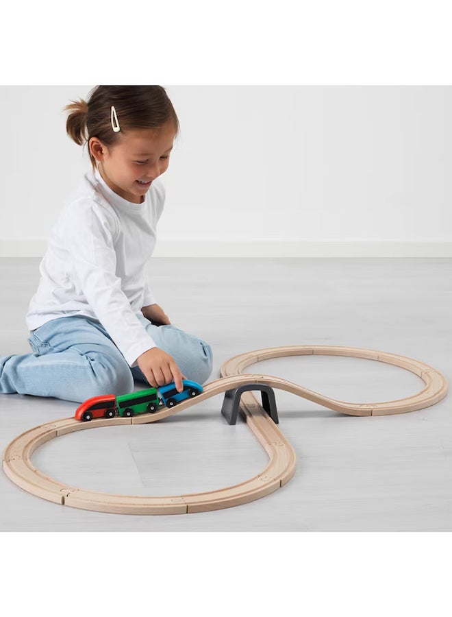 LILLABO 20-Piece Basic Train Set  - Image 2