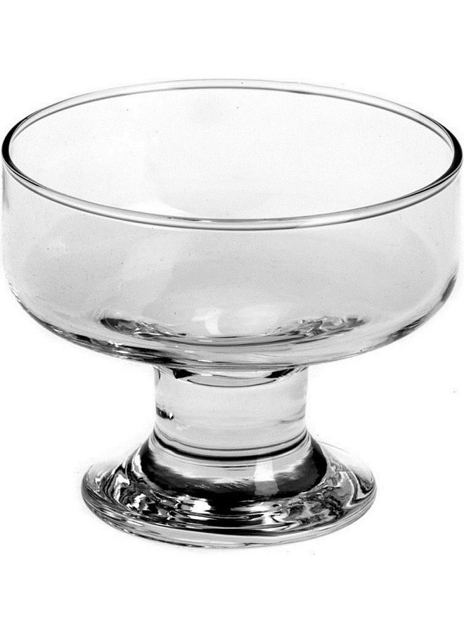 Pasabahce Pack Of 6 Ville Ice Cream Cup 265 Cc Clear 10cm  - Image 2