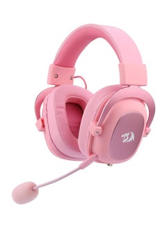 REDRAGON H510 Zeus 2 Gaming Headset - 7.1 Surround Sound - Noise Cancelation Microphone - Detachable Microphone and Cable - Pink  - Image 1